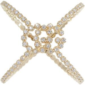 Gucci K18YG Diamond Ring
